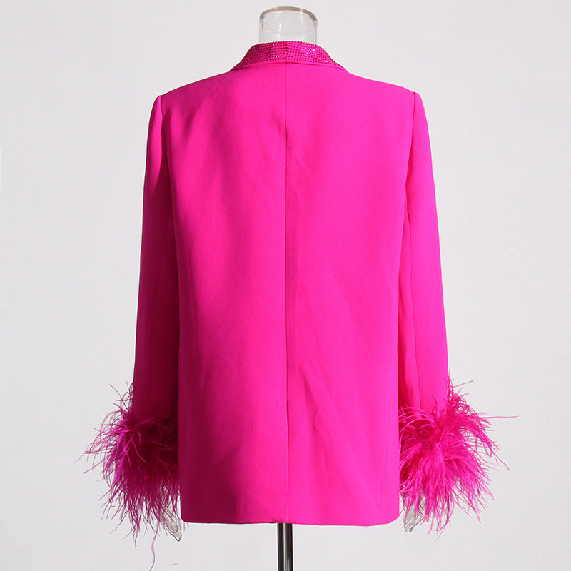 Valenzora women's suit made of fine polyester