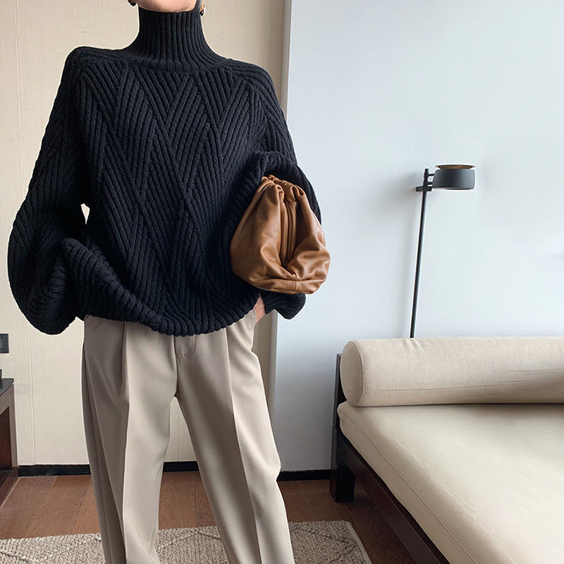Valenzora | Eleganter Rollkragenpullover