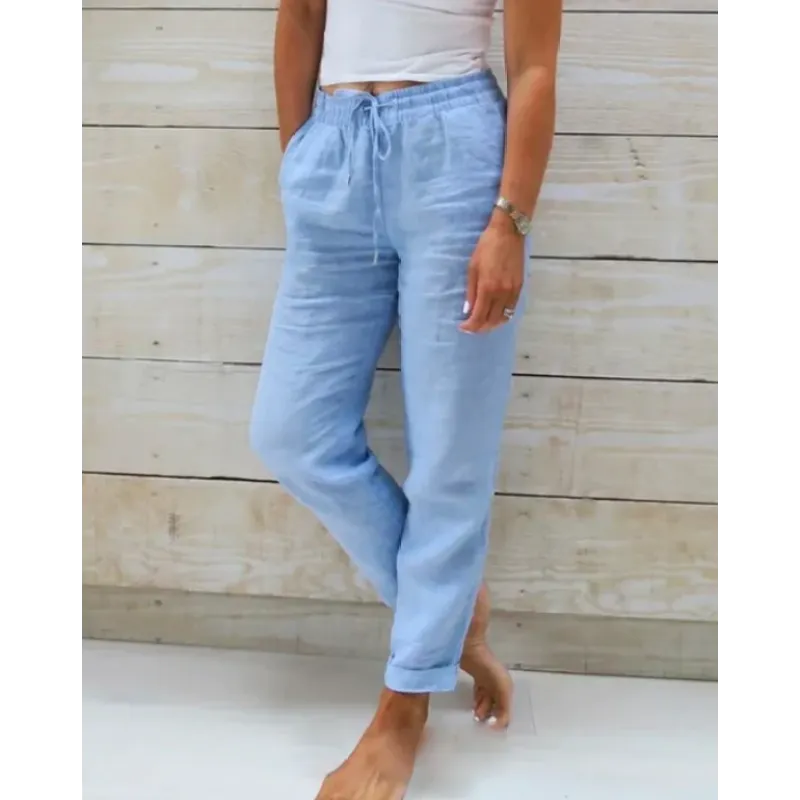 Valenzora | Stylish linen trousers for women
