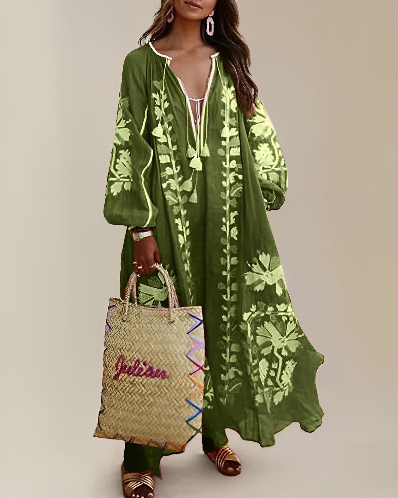 Valenzora | Retro Boho Loose Dress