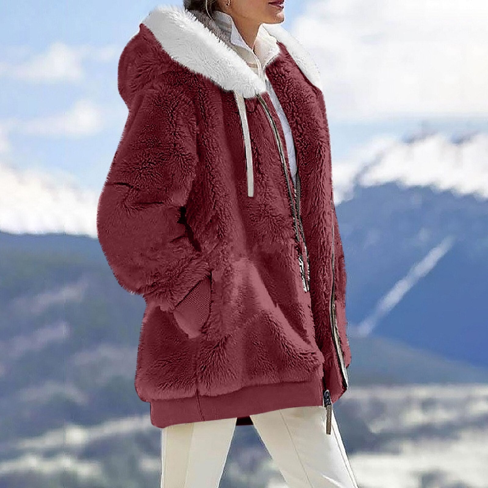 Valenzora | Elegant and wonderfully warm women's body warmer made of soft fleece