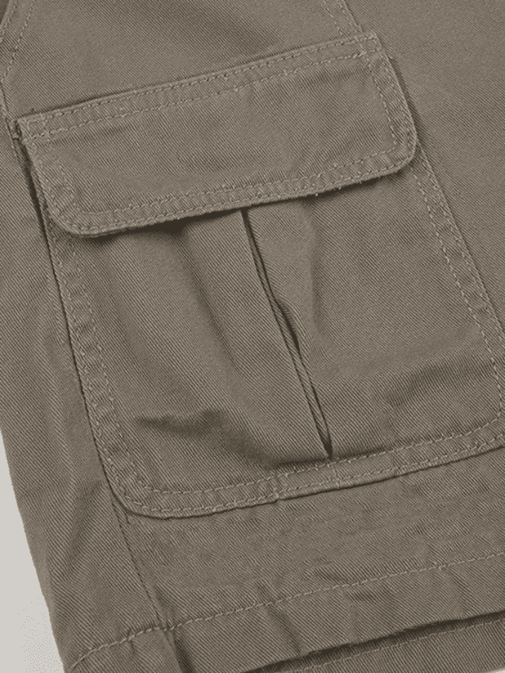 Valenzora | Denim Cargo-Shorts mit geradem Bein