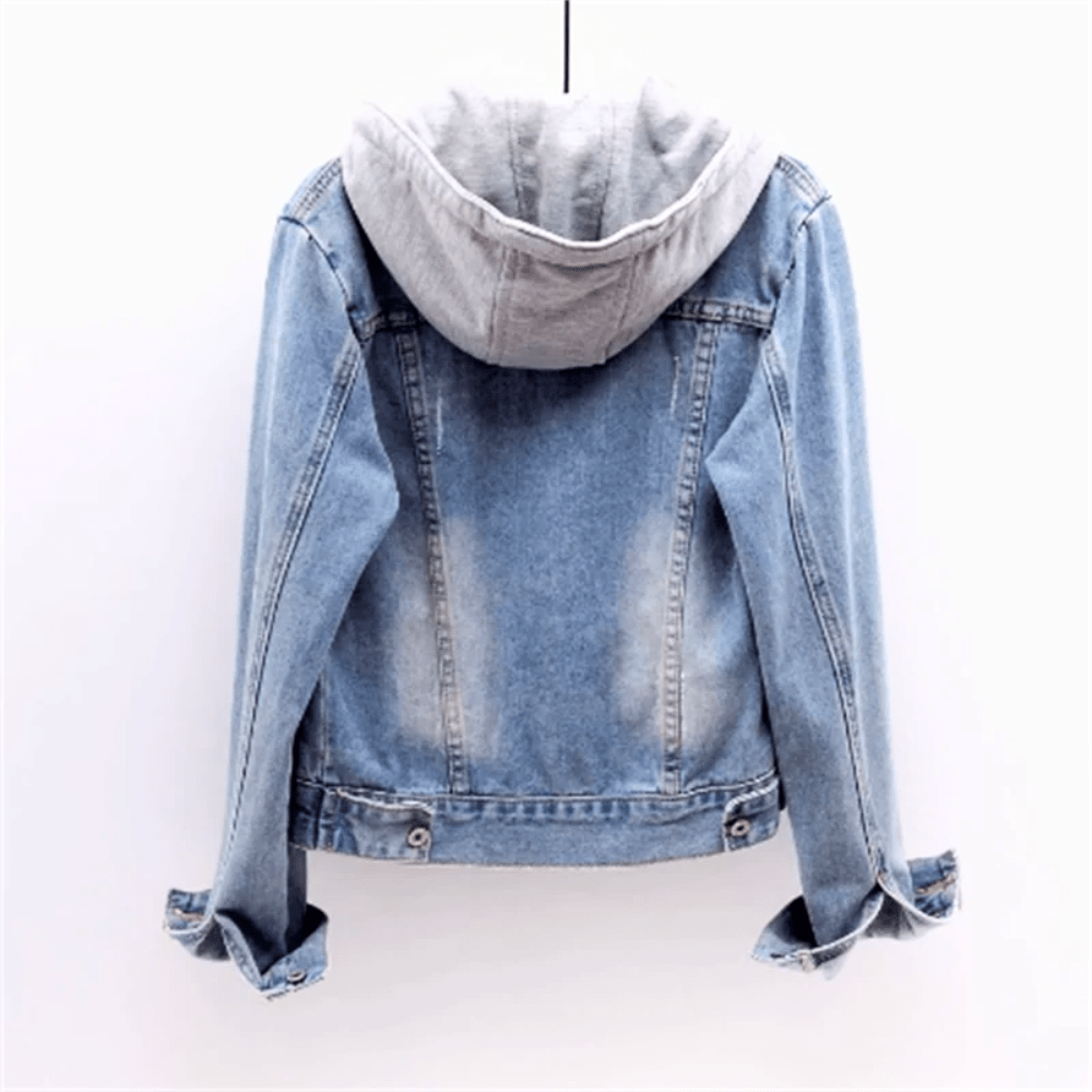 Valenzora | Jack Women's Denim Jacket Classic & Versatile Design