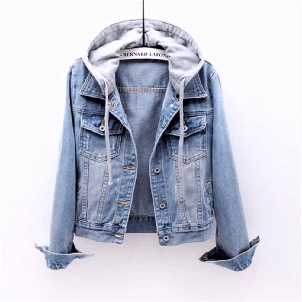 Valenzora | Jack Women's Denim Jacket Classic & Versatile Design