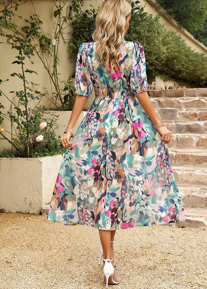 Valenzora | Elegant Midi Dress for Women with Style