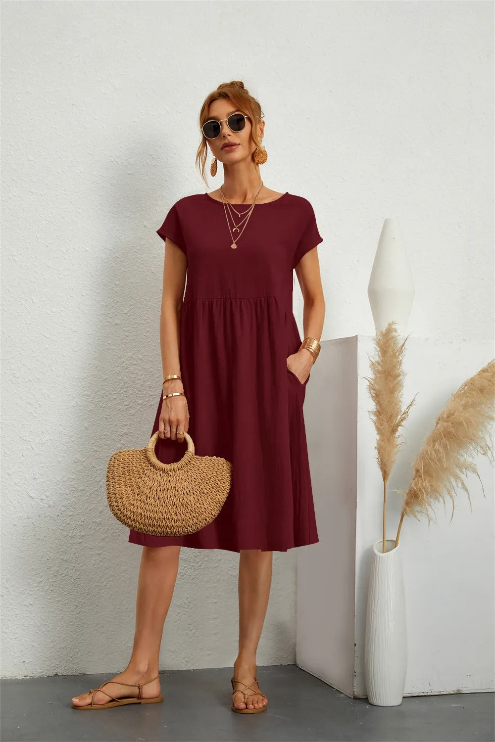 Valenzora | Elegantes, figurbetontes Kleid mit zeitlosem Stil für Damen