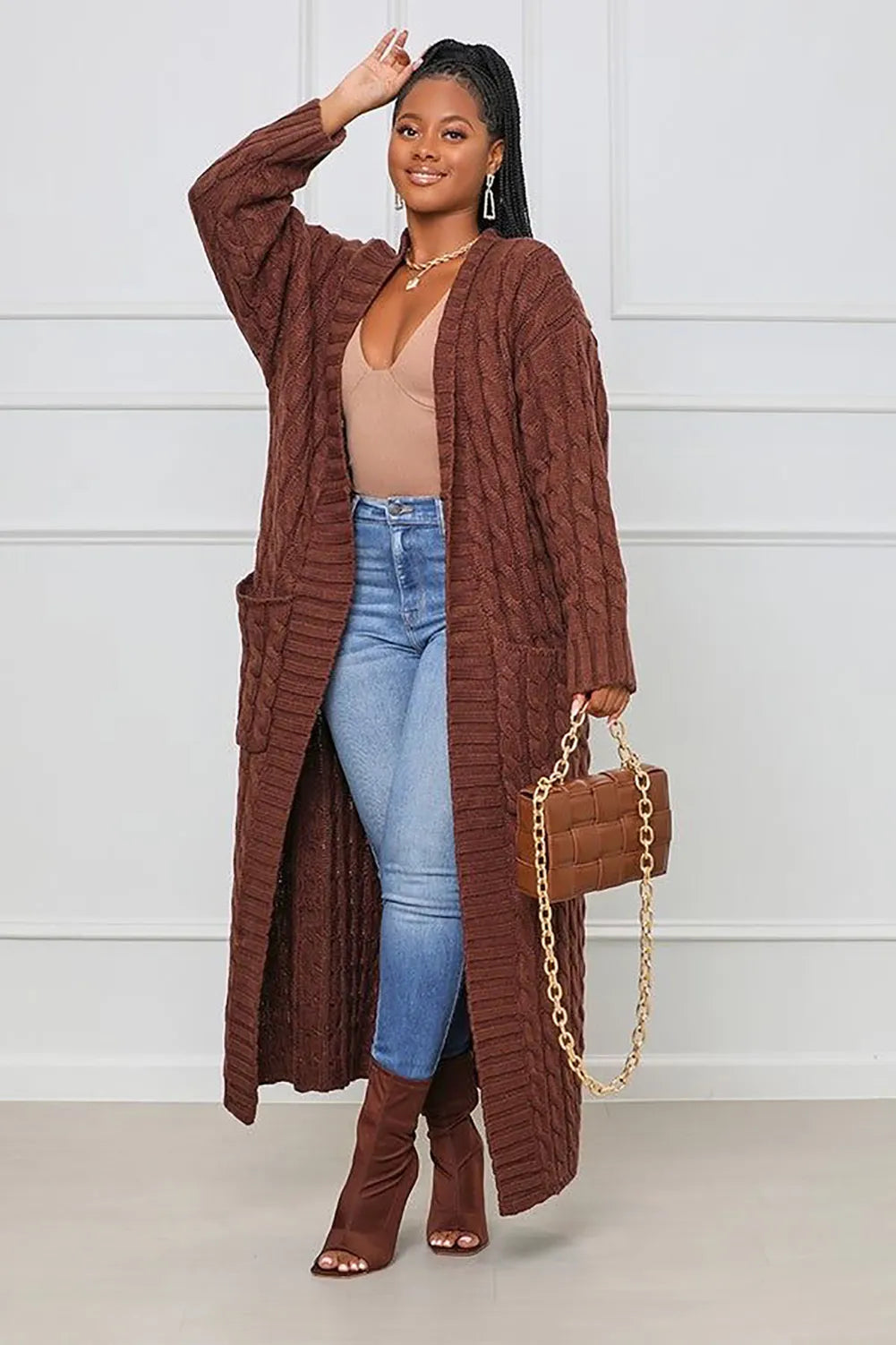 Valenzora - Rita - Long cardigan