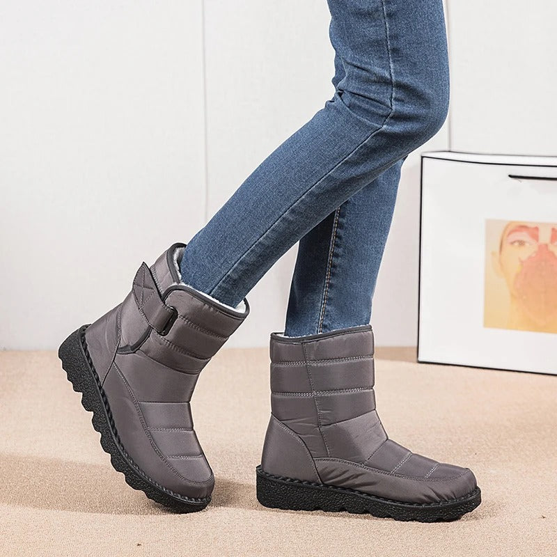 Valenzora Thick Plush Winter Boots