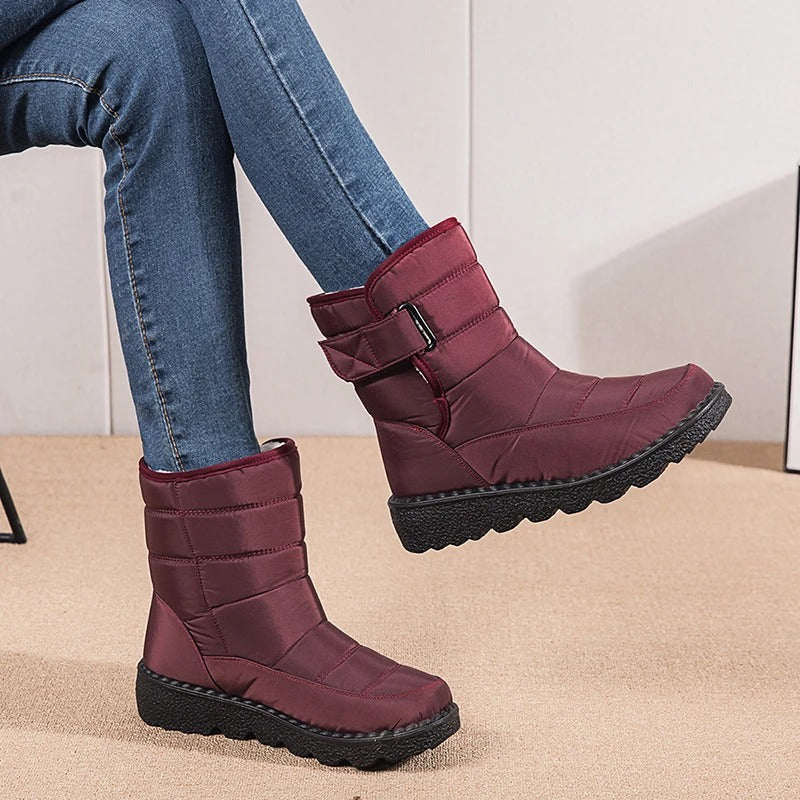 Valenzora Thick Plush Winter Boots