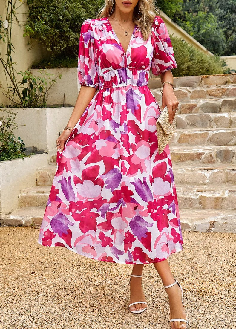 Valenzora | Elegant Midi Dress for Women with Style