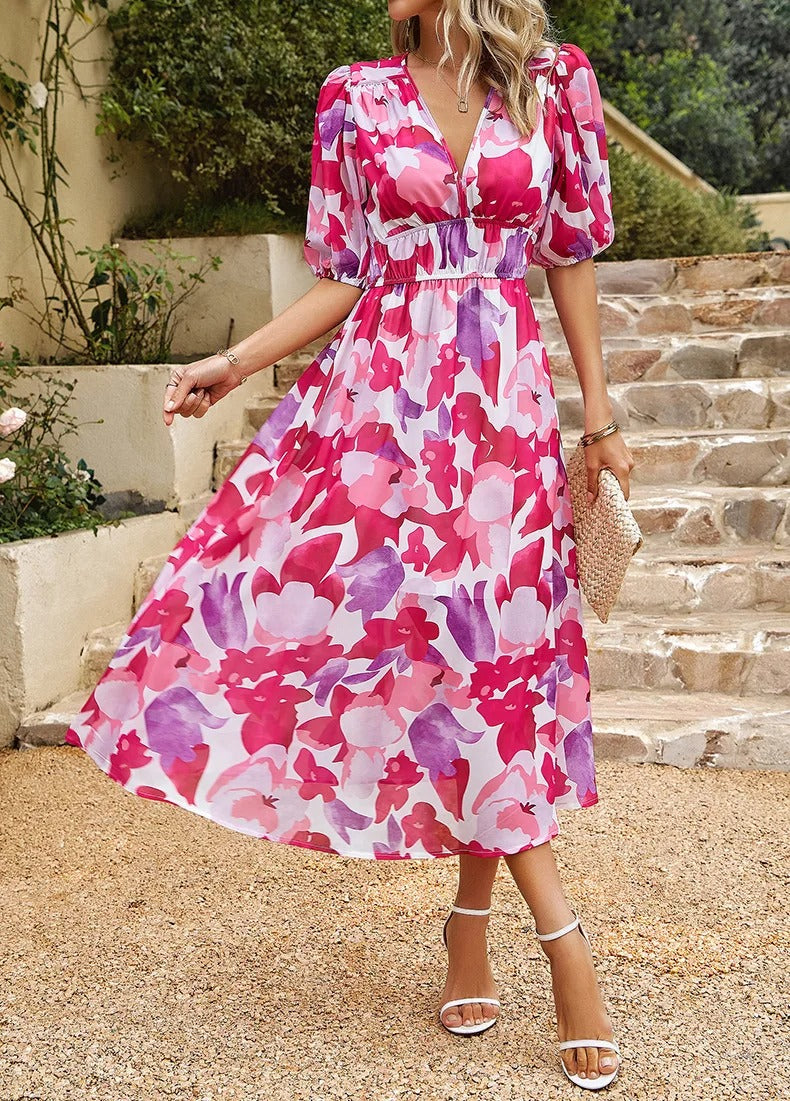 Valenzora | Elegant Midi Dress for Women with Style