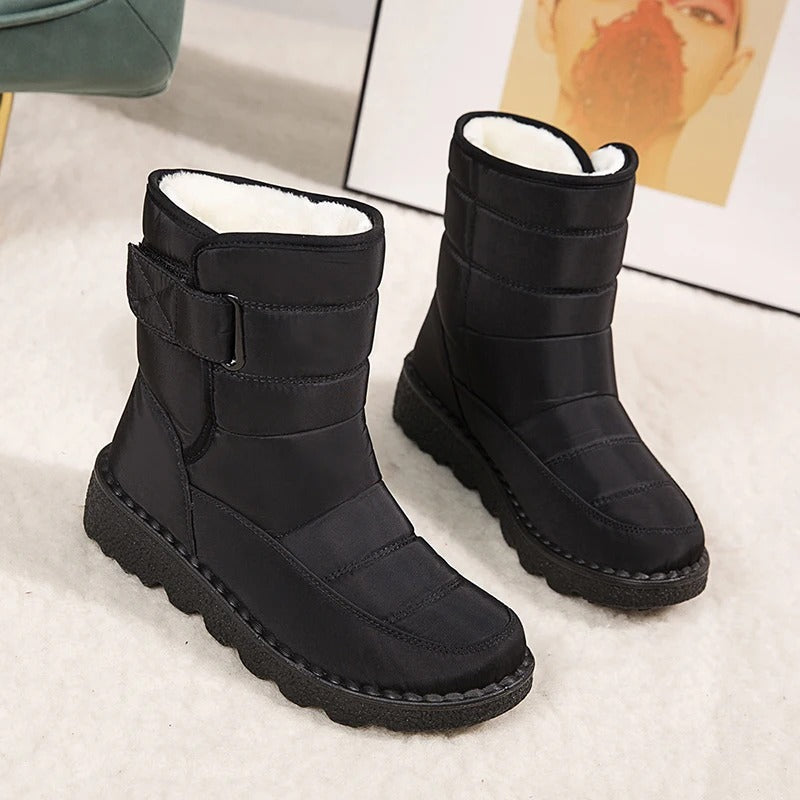Valenzora Thick Plush Winter Boots