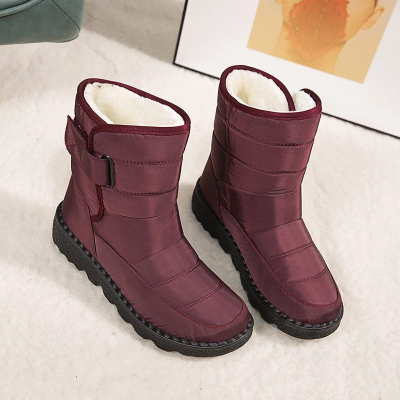 Valenzora Thick Plush Winter Boots