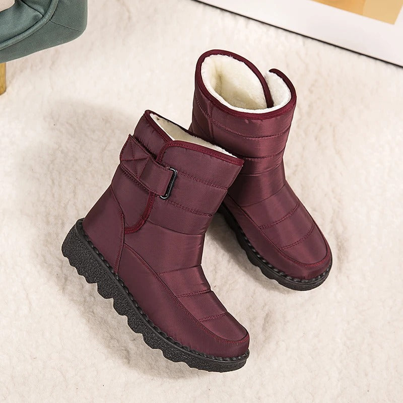 Valenzora Thick Plush Winter Boots