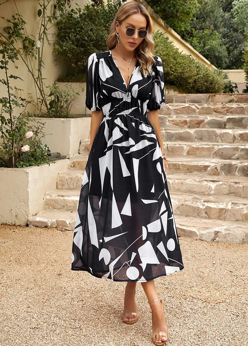 Valenzora | Elegant Midi Dress for Women with Style