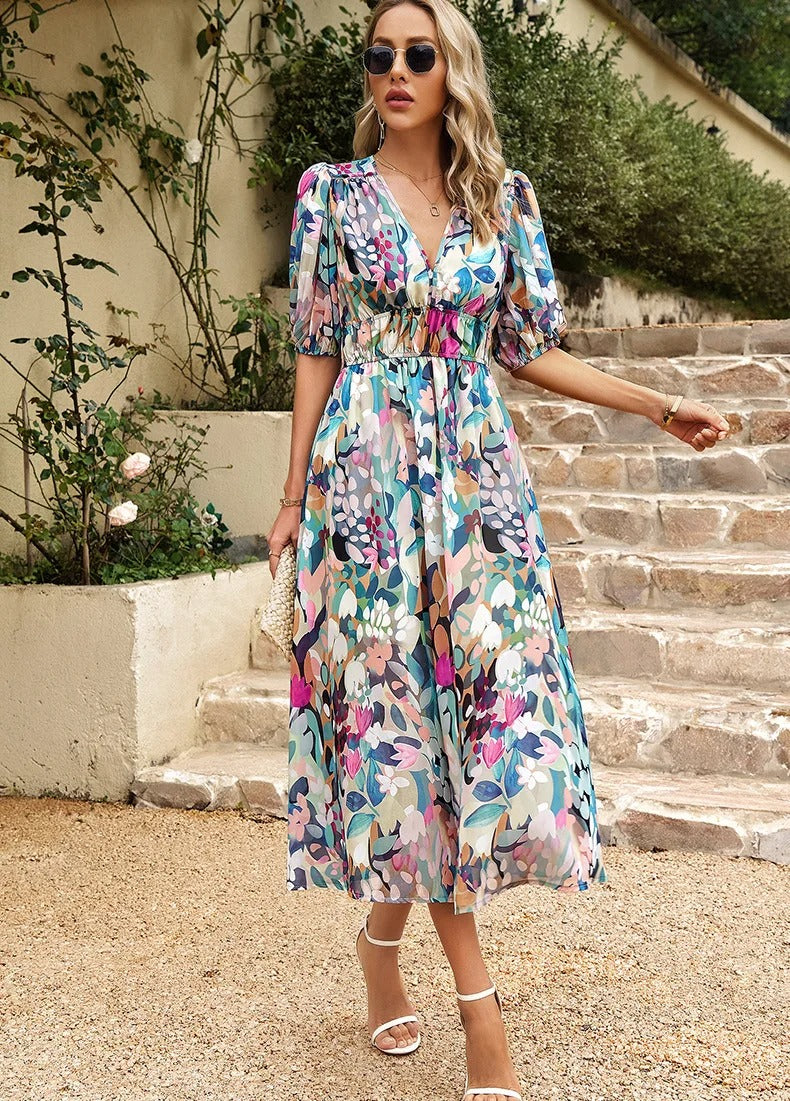 Valenzora | Elegant Midi Dress for Women with Style
