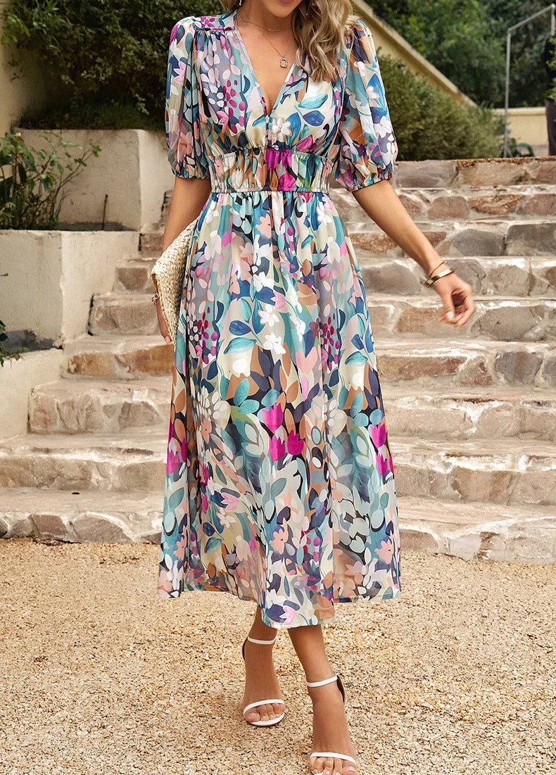 Valenzora | Elegant Midi Dress for Women with Style