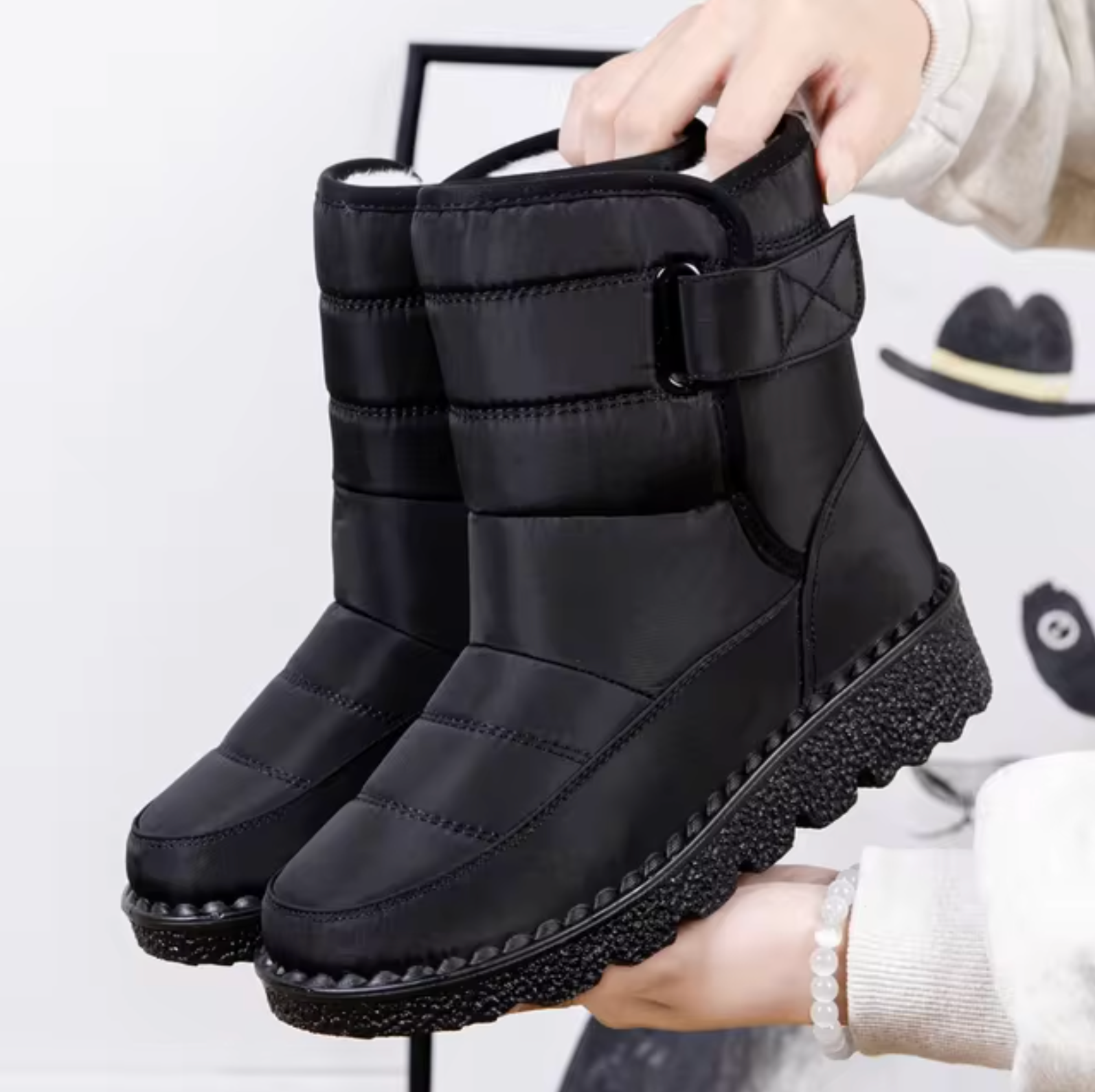 Non-slip, waterproof winter snow boots