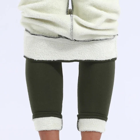 Valenzora | Leggings - High-waisted stretch leggings with a double-sided design
