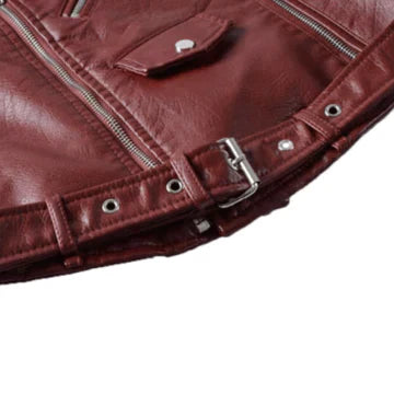 Valenzora | Elegant Premium Leather Jacket for Women | Luxury and Style