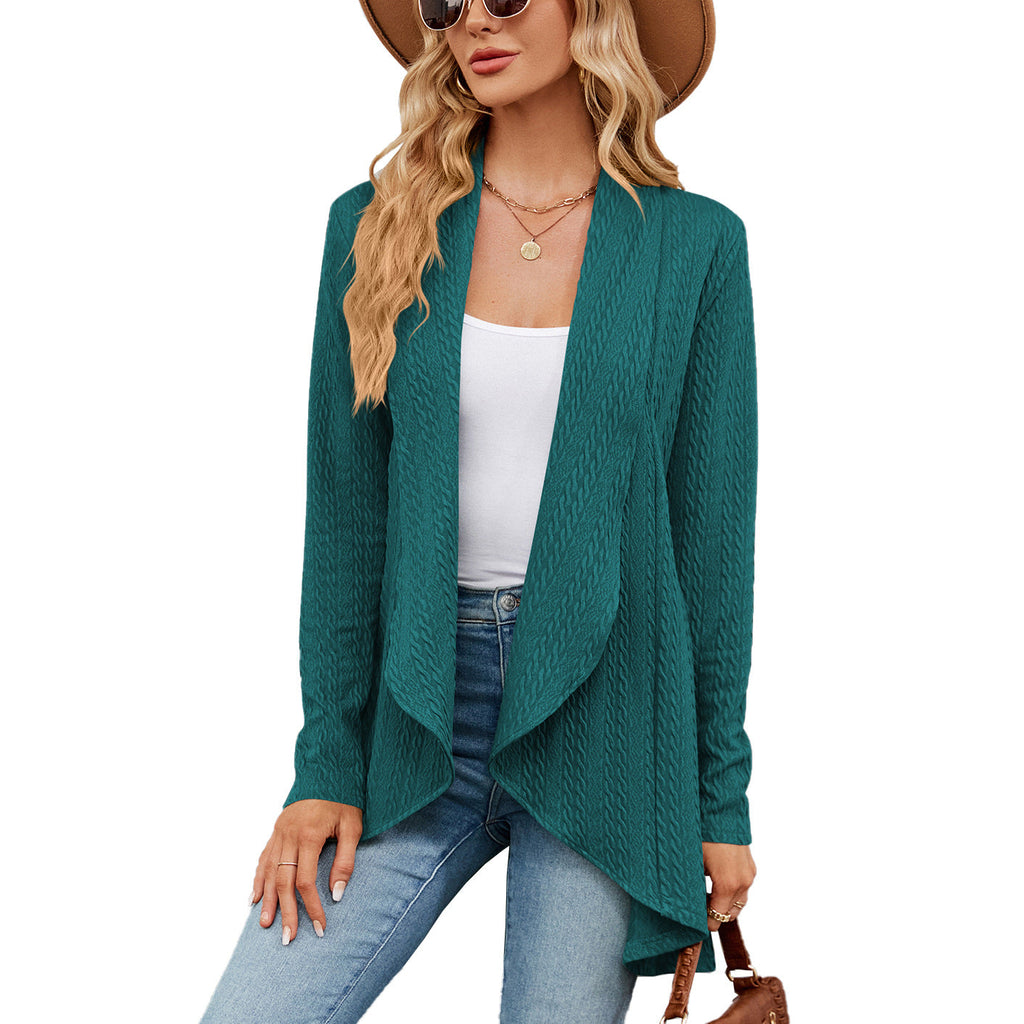 Scarlett™ - Damen Langarmjacke in Unifarbe