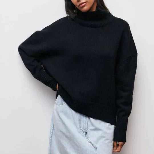Valenzora | Oversized Rollkragenpullover