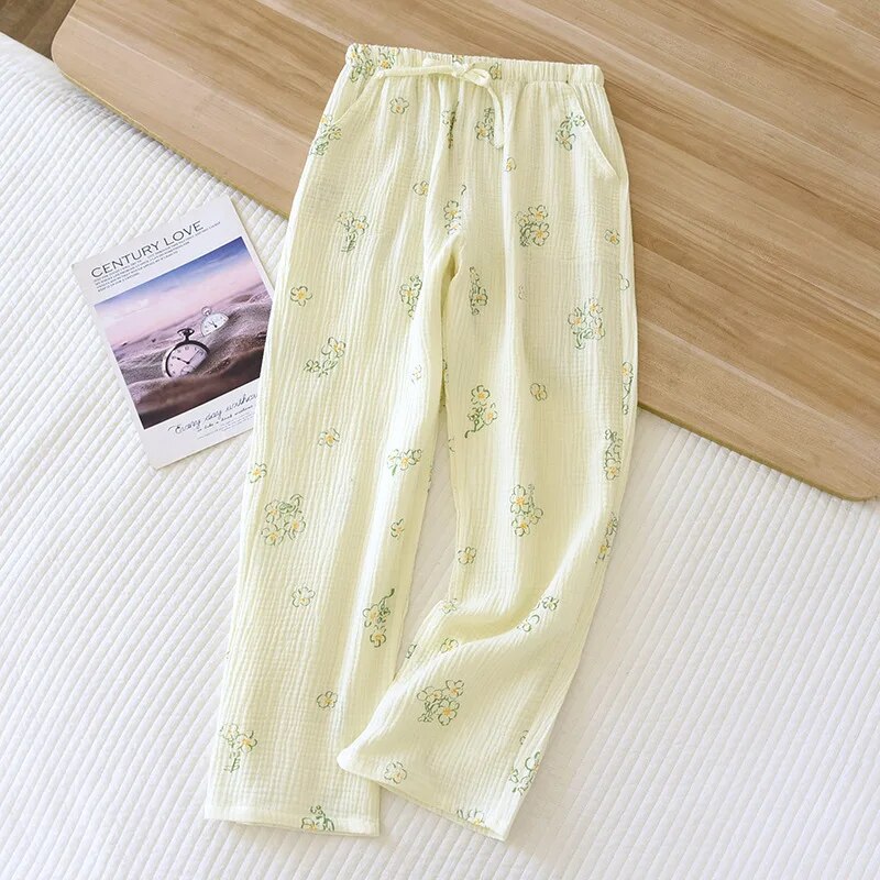Valenzora - Floral pajama pants