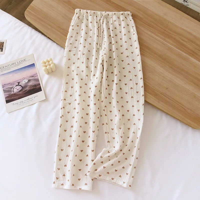 Valenzora - Floral pajama pants