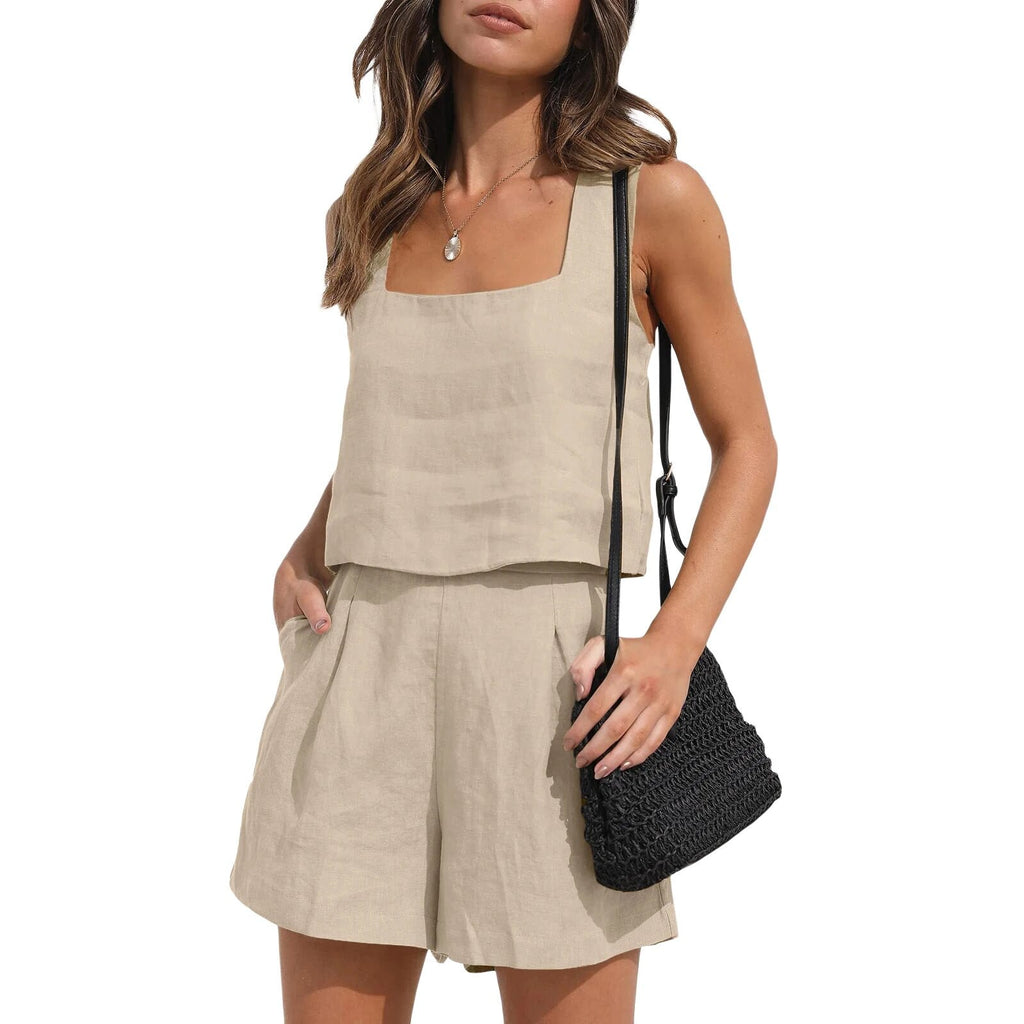 Valenzora - Babywearing vest and leisure shorts with pockets