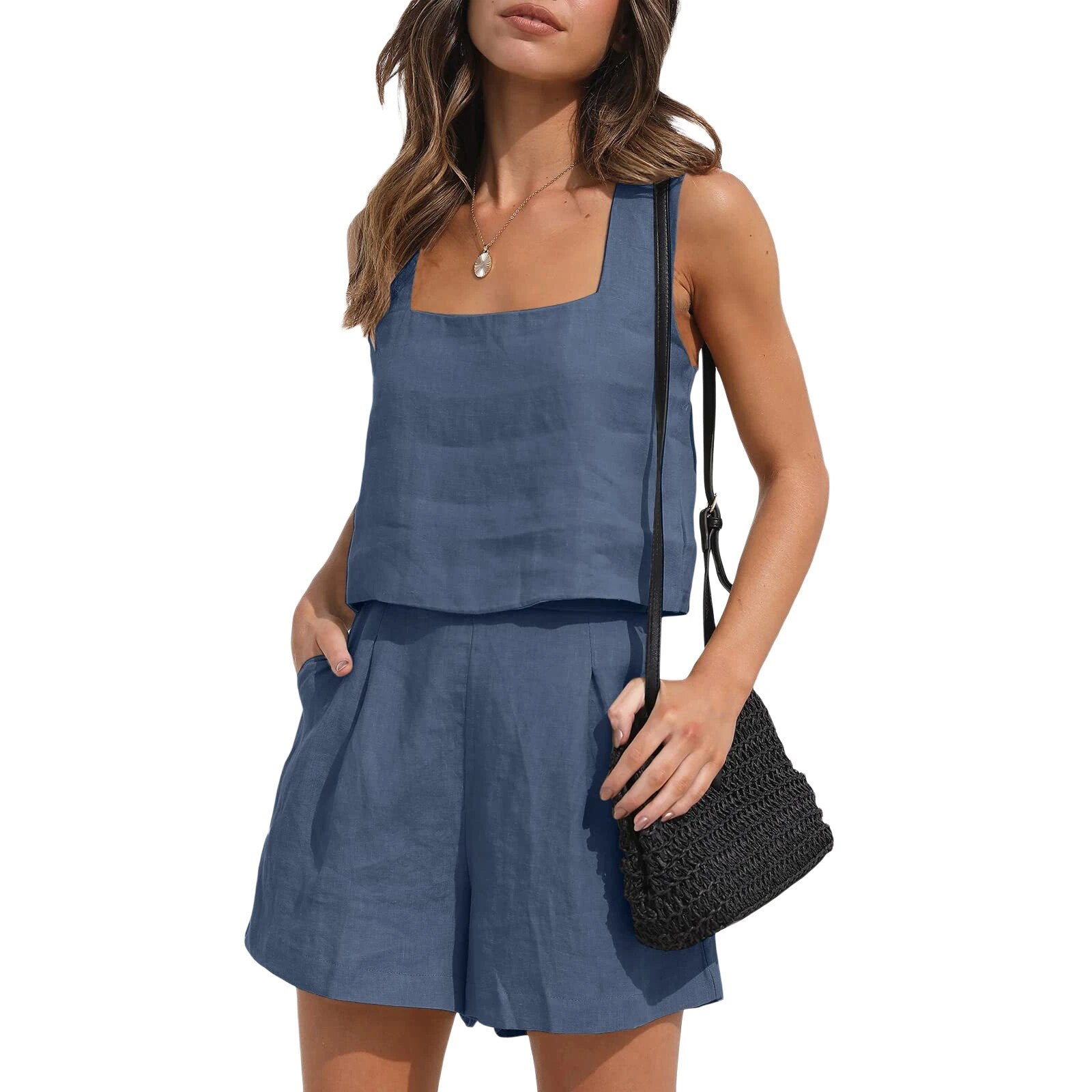 Valenzora - Babywearing vest and leisure shorts with pockets