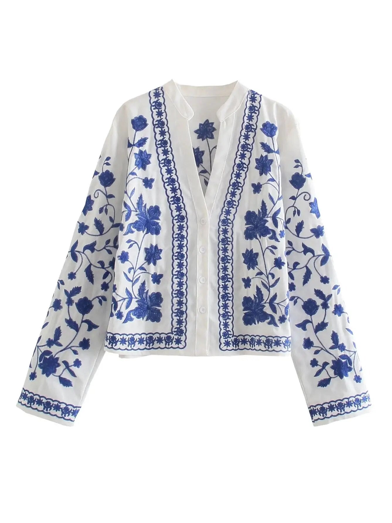 Valenzora – Cardigan mit Blumenmuster