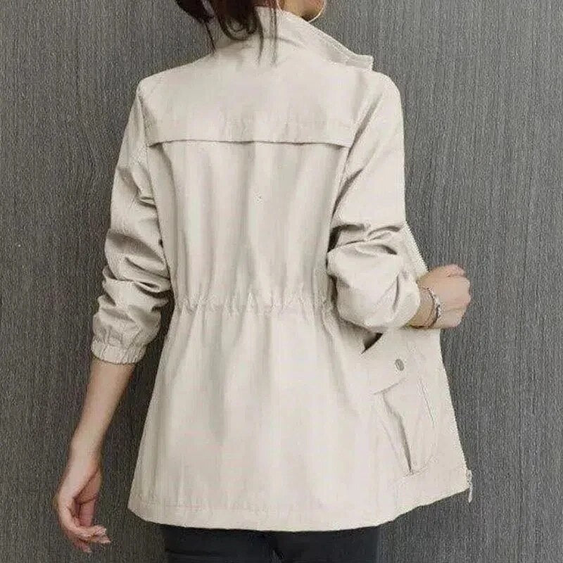 Valenzora | Trench Coat with Zipper for Women