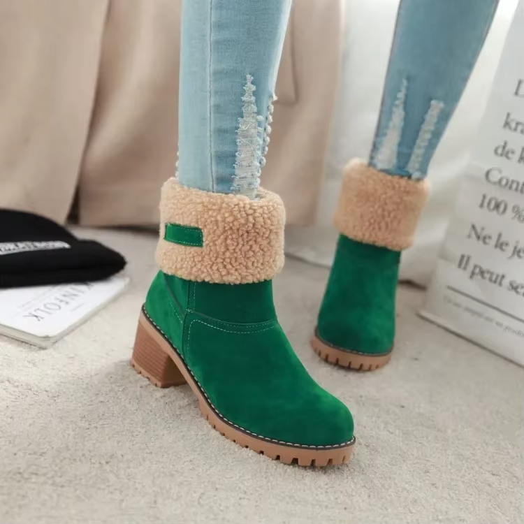 Valenzora | Elegante warme Schneestiefel aus Leder