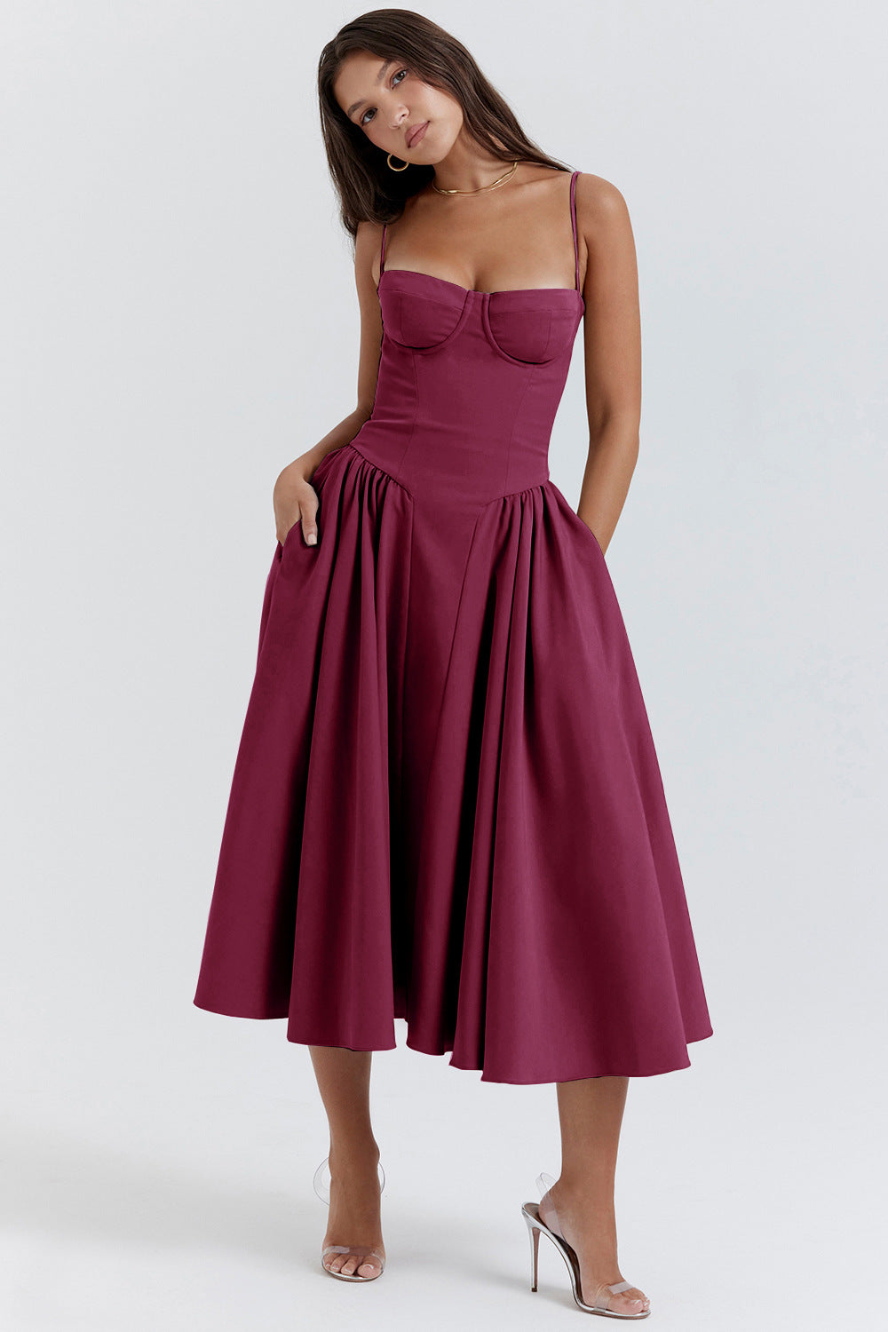 Valenzora | Summer dress with lightweight material and print