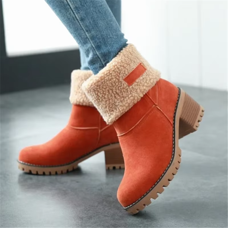 Valenzora | Elegante warme Schneestiefel aus Leder