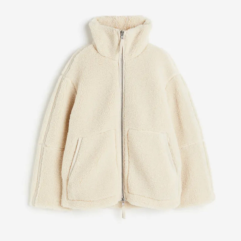 Valenzora | Warm Teddy Winter Jacket for Women | Comfortable and Stylish