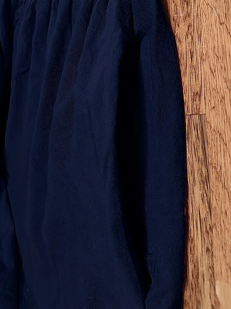 Valenzora | Sophisticated linen summer dress with practical pockets