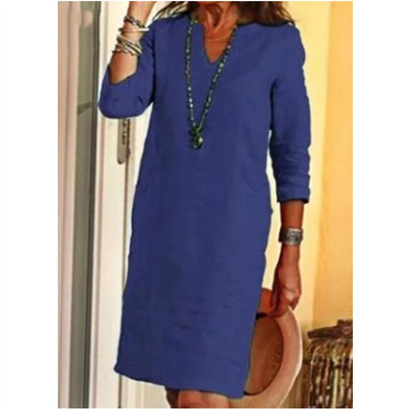 Valenzora | Midi Dress - Stylish and relaxed midi dress for every day