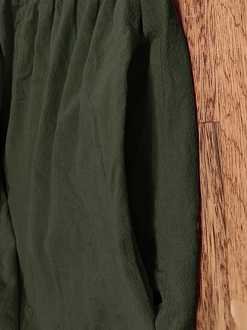 Valenzora | Sophisticated linen summer dress with practical pockets