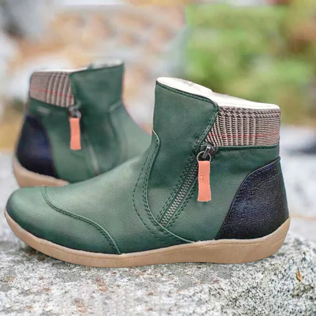 Valenzora | Waterproof, orthopedic leather boots