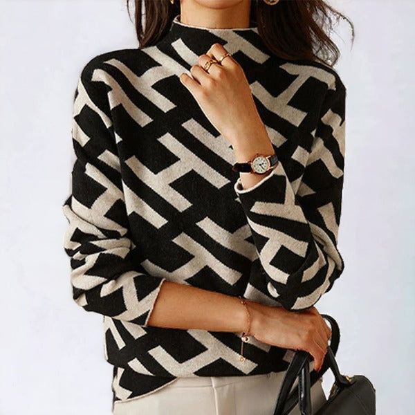 Lissie™ – Beautiful Geometric Sweater
