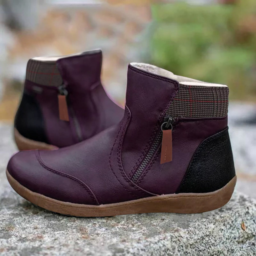 Valenzora | Waterproof, orthopedic leather boots