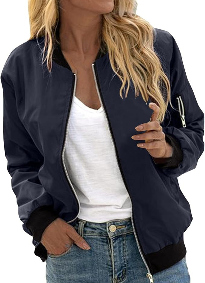 Valenzora | Women's floral bomber jacket