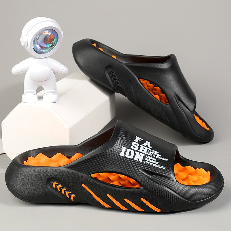 Valenzora | Luxury Orthopedic Bath Slippers with Soft Footbed and Non-Slip Sole