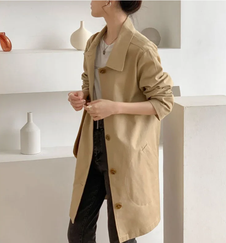 Valenzora | Damen Trenchcoat