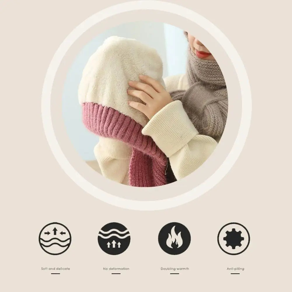 Valenzora | Hat and scarf set - warm women's winter accessories