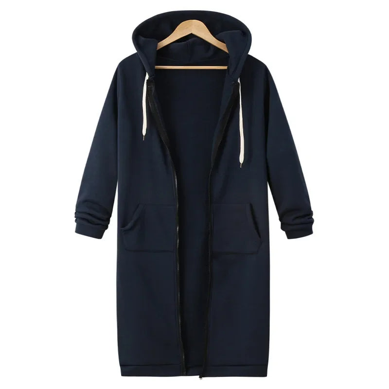 Valenzora | Long hooded jacket
