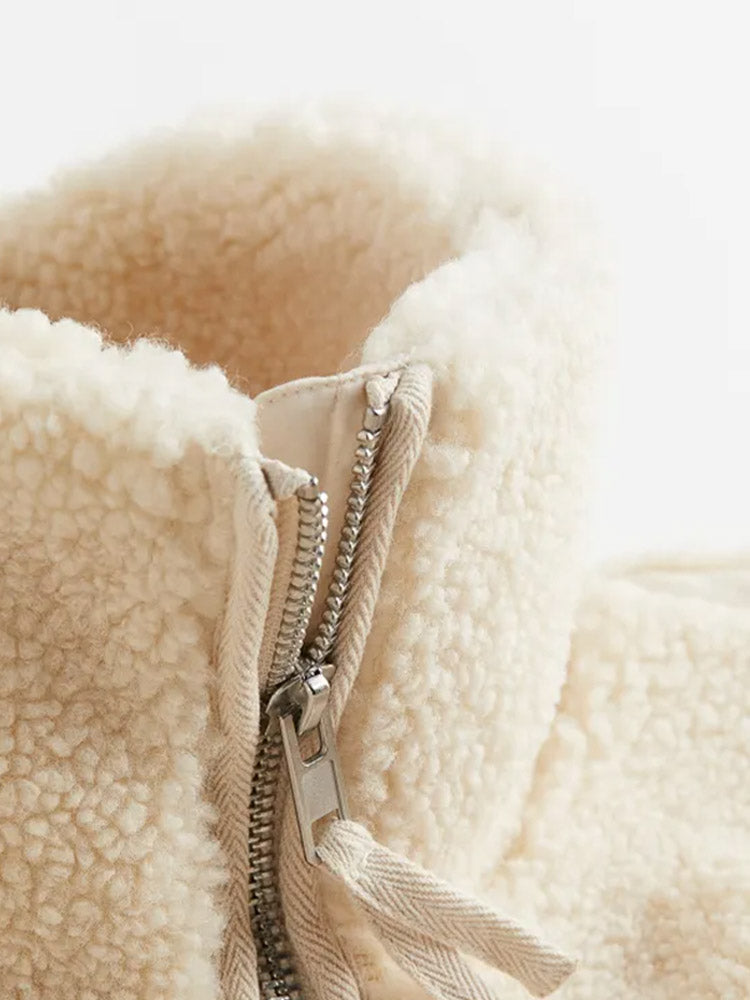 Valenzora | Warm Teddy Winter Jacket for Women | Comfortable and Stylish