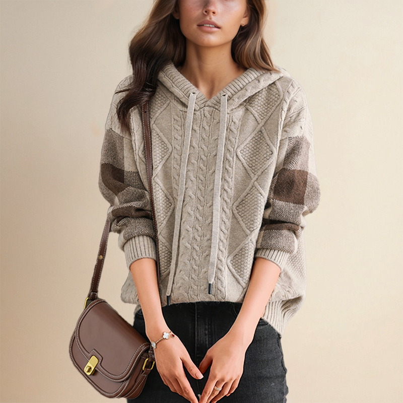 Valenzora | Jacquard Hoodie