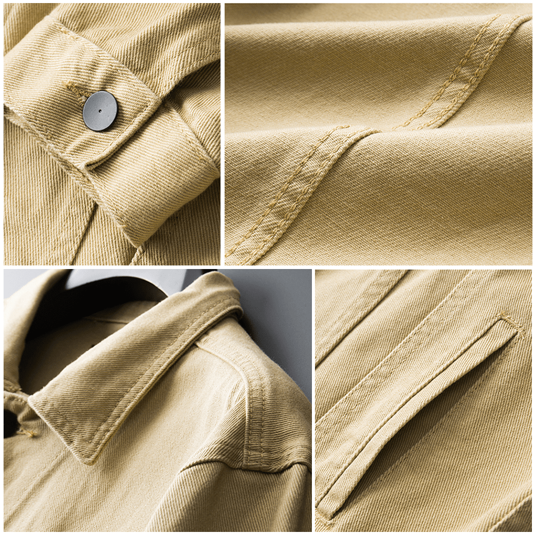 Valenzora | Denim jacket, classic button-up, chest and welt pockets, robust casual wear